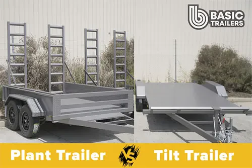Plant Trailer VS Tilt Trailers