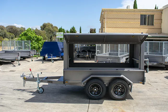 Trailer for Sale: SQUARE-TRADESMAN-TRAILER-TANDEM-AXLE-10X5 Adelaide Trailers For Sales: SQUARE-TRADESMAN-TRAILER-TANDEM-AXLE-10X5