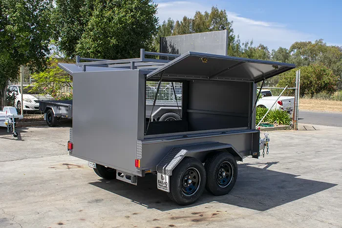 Trailer for Sale: SQUARE-TRADESMAN-TRAILER-TANDEM-AXLE-8X6 Adelaide Trailers For Sales: SQUARE-TRADESMAN-TRAILER-TANDEM-AXLE-8X6