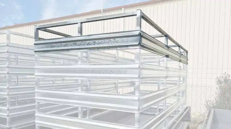 Cattle Crate Upgrade - Height & Overhead Bracing-12x5