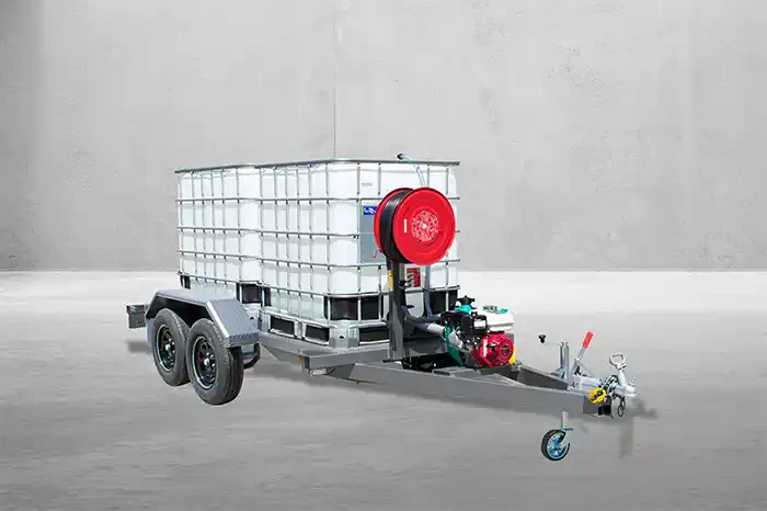 Trailer for Sale: 2000XR-IBC-FIRE-FIGHTING-TANDEM-TRAILER-10X5 Adelaide Trailers For Sales: 2000XR-IBC-FIRE-FIGHTING-TANDEM-TRAILER-10X5