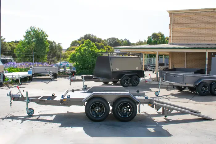 10X5 Tandem Axle Trailers 10X5 Scissor Lift Trailers