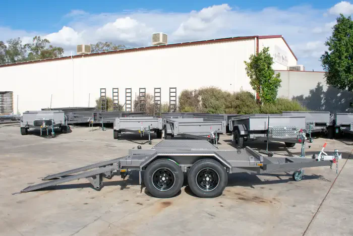 10X5 Tandem Axle Trailers 10X5 Scissor Lift Trailers