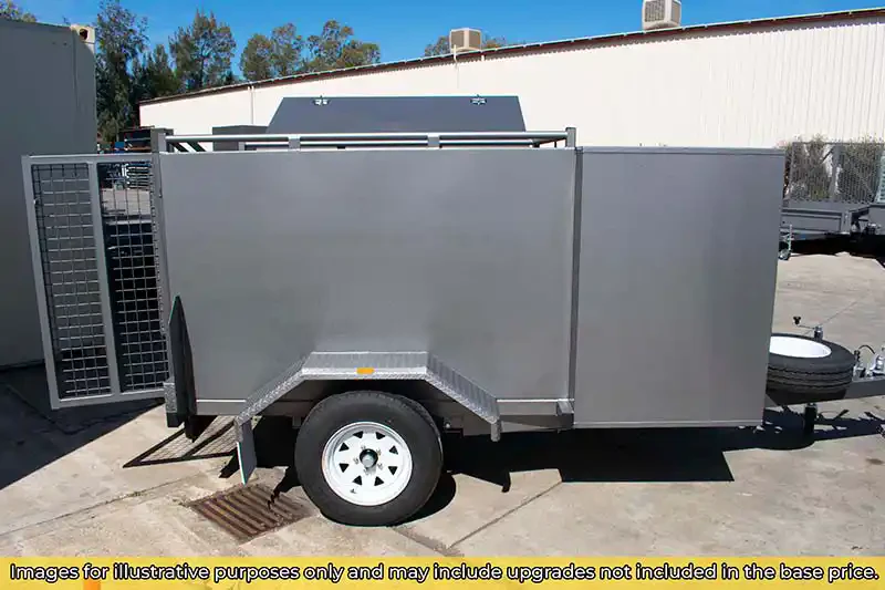 6X4 Single Axle Trailers 6X4 Mower Trailers