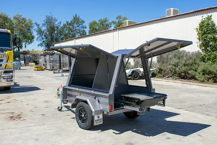6X4 Single Axle Trailers 6X4 Bbq Trailers