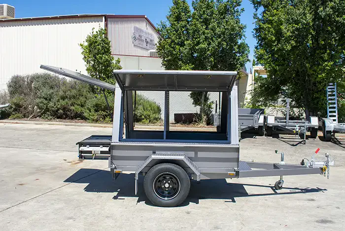 6X4 Single Axle Trailers 6X4 Bbq Trailers