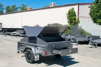 6X4 Single Axle Trailers 6X4 Bbq Trailers