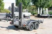 7X3 Tandem Axle Trailers 7X3 Scissor Lift Trailers