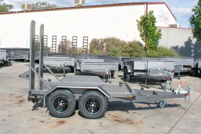 7X3 Tandem Axle Trailers 7X3 Scissor Lift Trailers