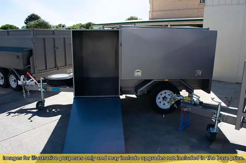 7X4 Single Axle Trailers 7X4 Mower Trailers