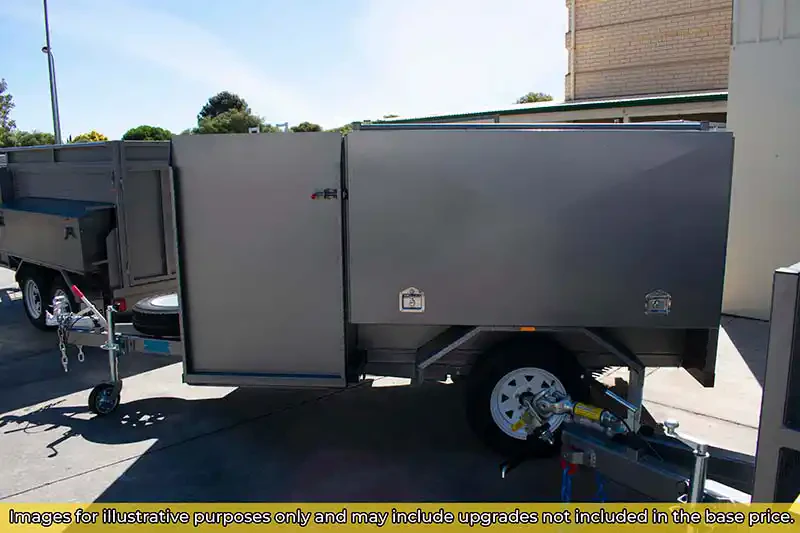 7X4 Single Axle Trailers 7X4 Mower Trailers