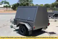 7X4 Single Axle Trailers 7X4 Tradesman Trailers