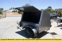 7X4 Single Axle Trailers 7X4 Tradesman Trailers
