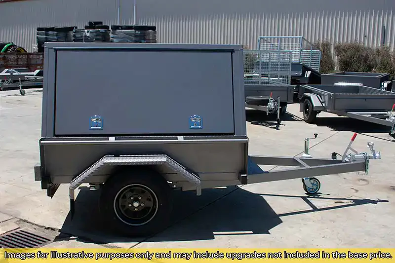 7X4 Single Axle Trailers 7X4 Tradesman Trailers
