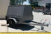 7X4 Single Axle Trailers 7X4 Tradesman Trailers