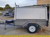 7X5 Single Axle Trailers 7X5 Tradesman Trailers