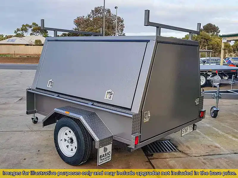 7X5 Single Axle Trailers 7X5 Tradesman Trailers