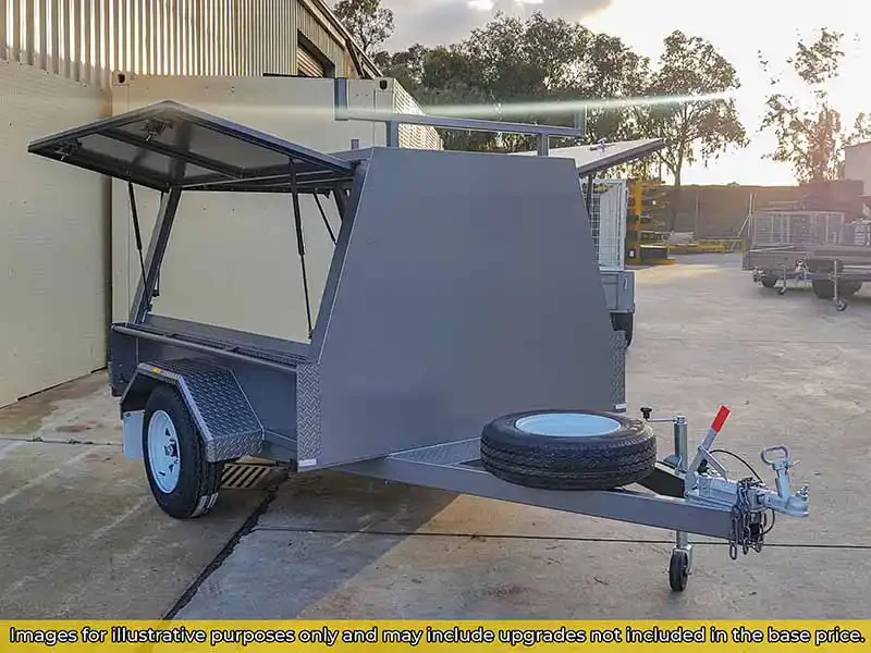 7X5 Single Axle Trailers 7X5 Tradesman Trailers
