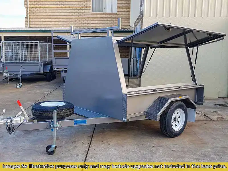 7X5 Single Axle Trailers 7X5 Tradesman Trailers