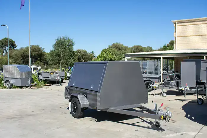 Trailer for Sale: ENCLOSED-BBQ-TRAILER-SINGLE-AXLE-7X5 Adelaide Trailers For Sales: ENCLOSED-BBQ-TRAILER-SINGLE-AXLE-7X5