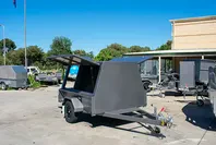 7X5 Single Axle Trailers 7X5 Bbq Trailers