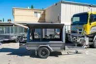7X5 Single Axle Trailers 7X5 Bbq Trailers