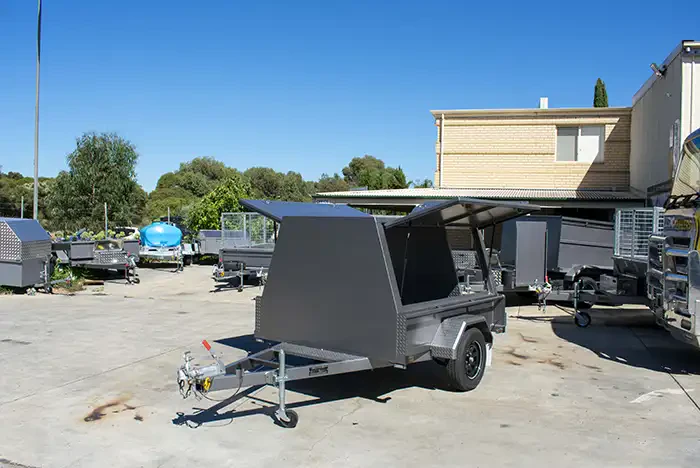 7X5 Single Axle Trailers 7X5 Bbq Trailers