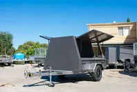 7X5 Single Axle Trailers 7X5 Bbq Trailers