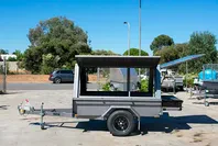 7X5 Single Axle Trailers 7X5 Bbq Trailers