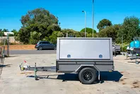 7X5 Single Axle Trailers 7X5 Bbq Trailers