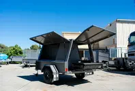 7X5 Single Axle Trailers 7X5 Bbq Trailers