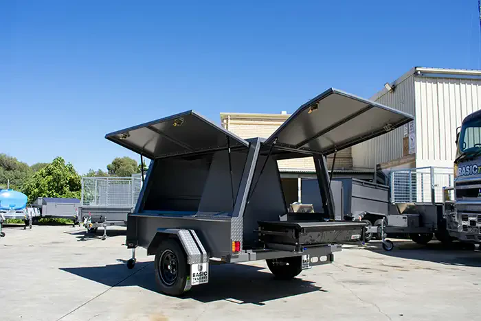7X5 Single Axle Trailers 7X5 Bbq Trailers