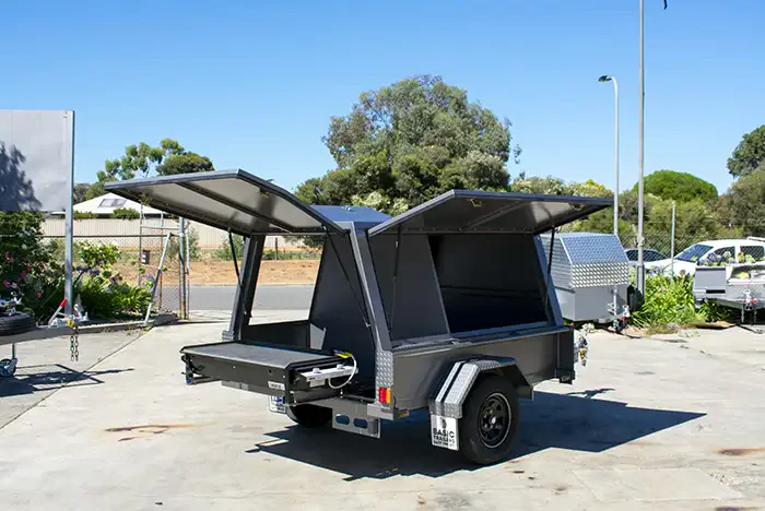 7X5 Single Axle Trailers 7X5 Bbq Trailers