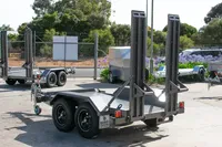 7X5 Tandem Axle Trailers 7X5 Scissor Lift Trailers