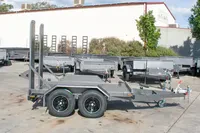 7X5 Tandem Axle Trailers 7X5 Scissor Lift Trailers