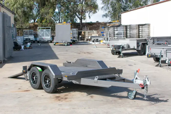 7X5 Tandem Axle Trailers 7X5 Scissor Lift Trailers