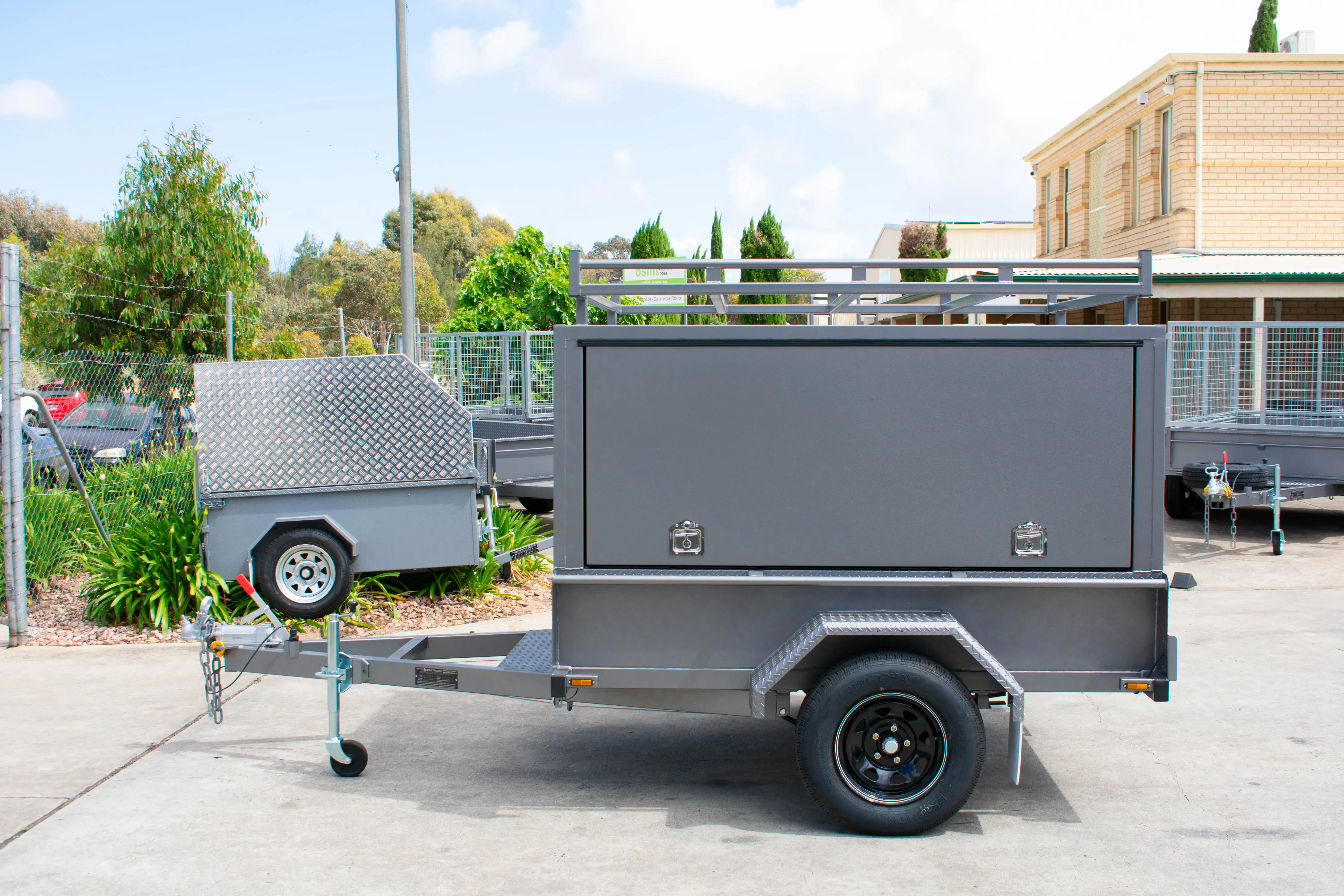 Trailer for Sale: SQUARE-TRADESMAN-TRAILER-SINGLE-AXLE-7X5 Adelaide Trailers For Sales: SQUARE-TRADESMAN-TRAILER-SINGLE-AXLE-7X5