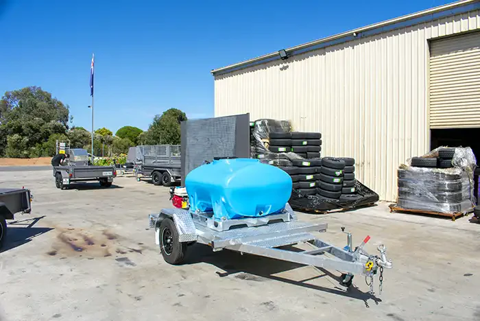 7X5 Tandem Axle Trailers 7X5 Fire Fighting Trailers