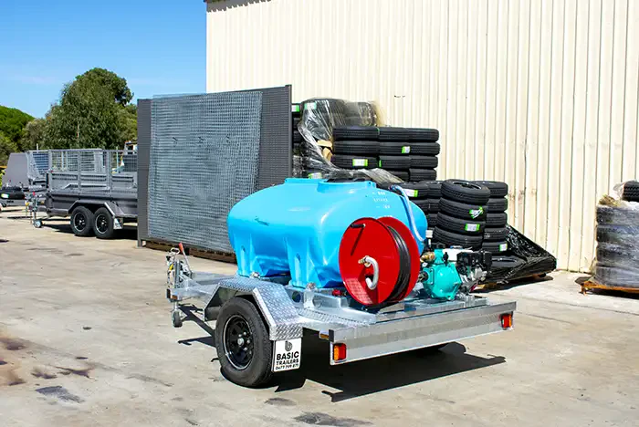 7X5 Tandem Axle Trailers 7X5 Fire Fighting Trailers