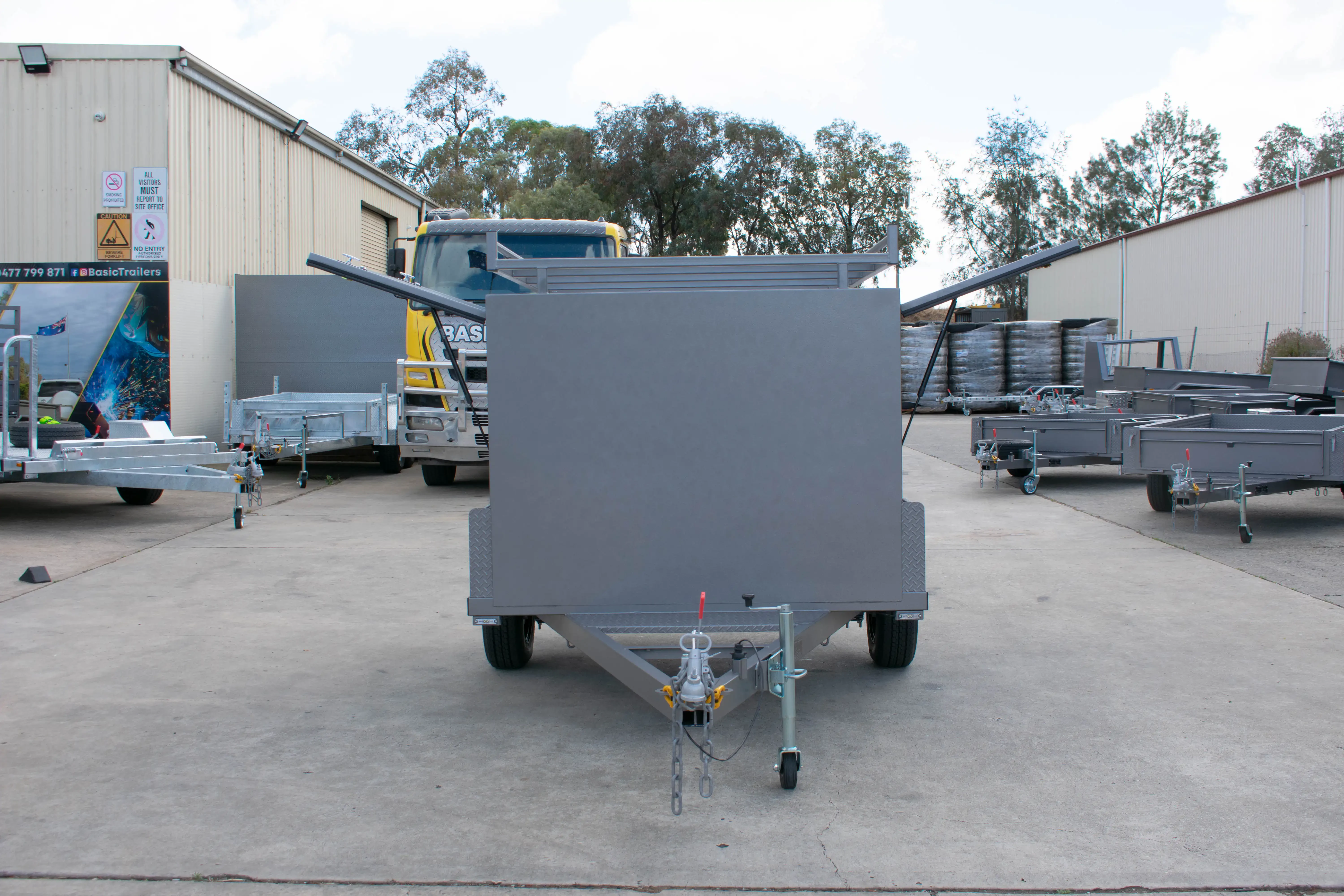 8X5 Single Axle Trailers 8X5 Tradesman Trailers