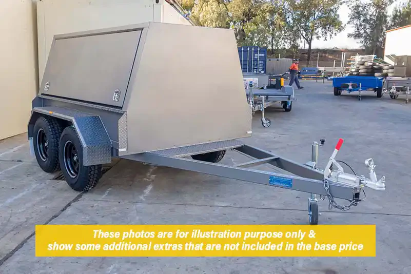 8X5 Tandem Axle Trailers 8X5 Tradesman Trailers