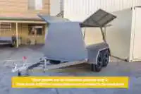 8X5 Tandem Axle Trailers 8X5 Tradesman Trailers