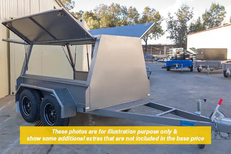 8X5 Tandem Axle Trailers 8X5 Tradesman Trailers