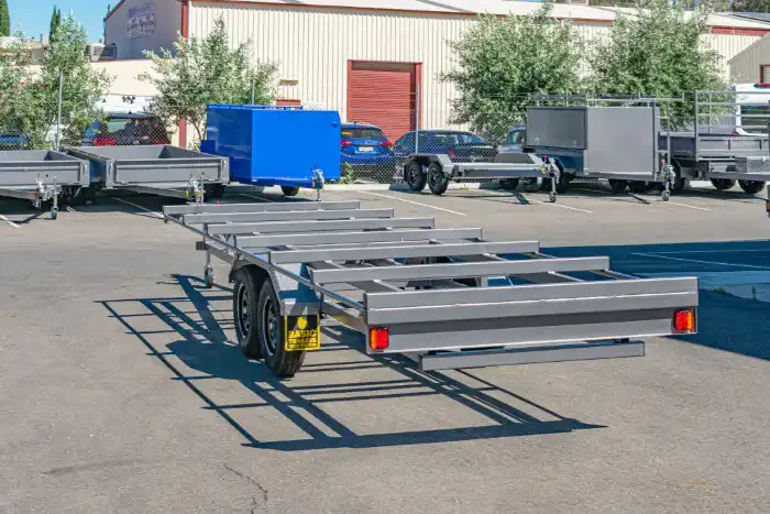 12X7 Tandem Axle Trailers 12X7 Beam Trailers