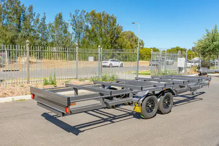 12X7 Tandem Axle Trailers 12X7 Beam Trailers