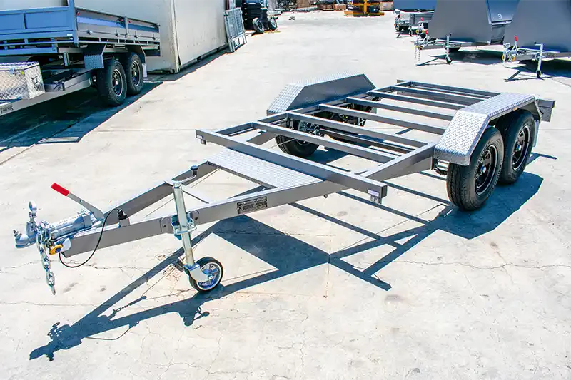 8X6 Tandem Axle Trailers 8X6 Rolling Chassis Trailers