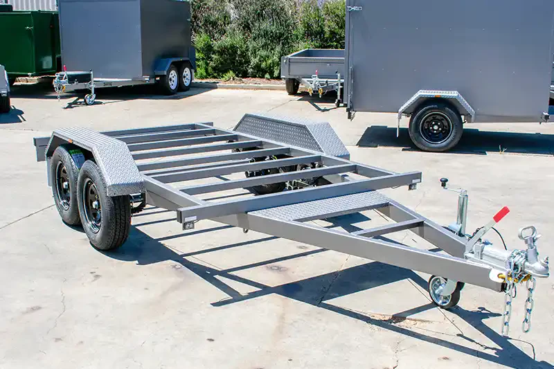8X6 Tandem Axle Trailers 8X6 Rolling Chassis Trailers