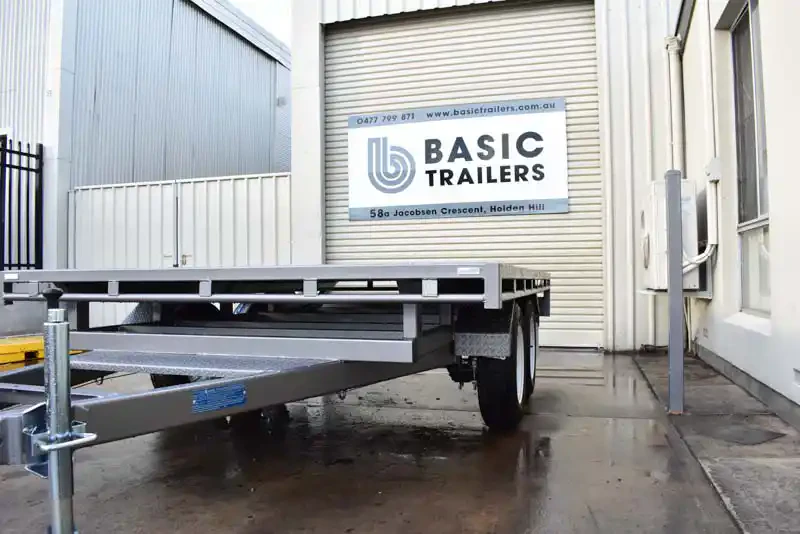 12X7 Tandem Axle Trailers 12X7 Flat Top Trailers