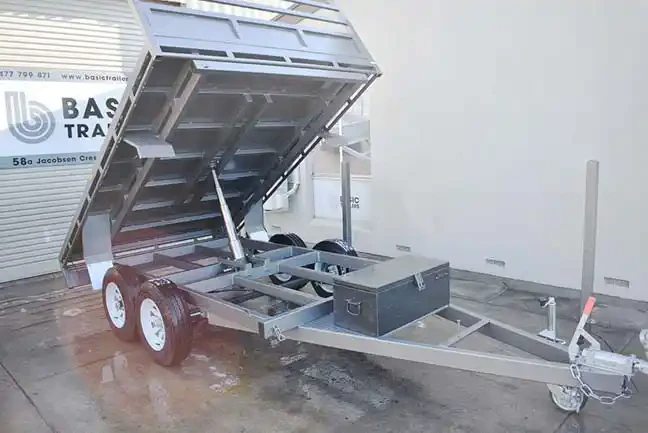 12X8 Tipper Trailers 12X8 Flat Top Trailers