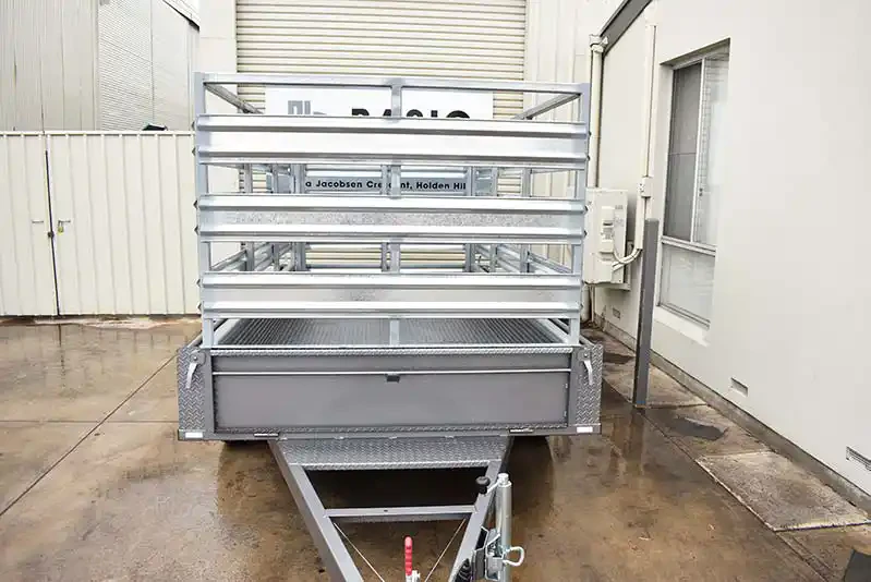 10X5 Tandem Axle Trailers 10X5 Stock Crate Trailers